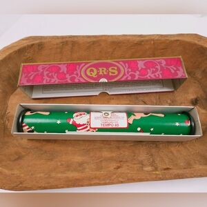 QRS Illustrated Collector Roll XMAS 1994 🎄 Four Selections Player Piano Roll